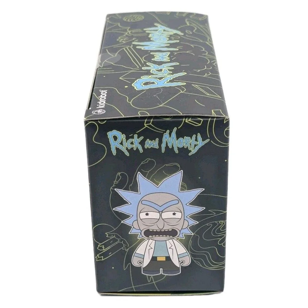 Kidrobot Rick and Morty Vinyl Mini Figures 2 Pack Rick Sanchez Morty Smith New - Picture 5 of 7